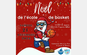 Noël école de basket