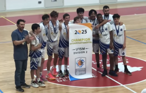 Bravo à nos U15M champions D2 !