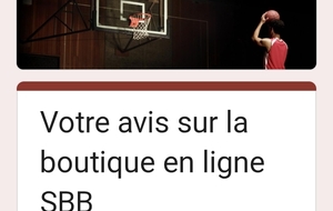 Votre avis sur la boutique SBB