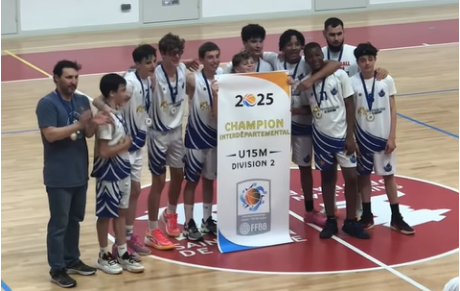 Bravo à nos U15M champions D2 !